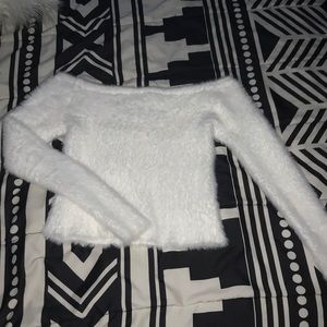 Soft off the shoulder sweater